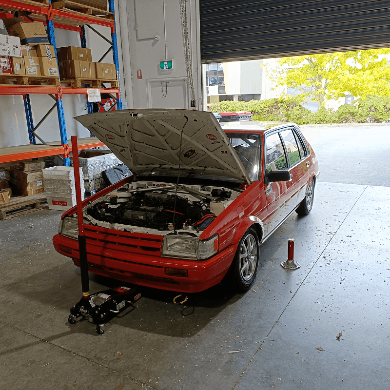 Top End Automotive workshop bay